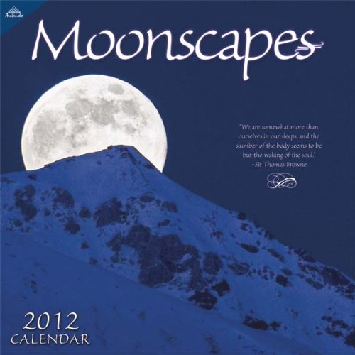 2012 Moonscapes 12X12 Wall  calendar