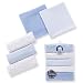Gerber Flannel Receiving Blanket, 5 Pack, Boy