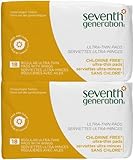 Seventh Generation Ultrathin Pads, Regular - 18 ct - 2 pk