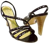 COACH BEATRIZ SIGNATURE PRINTED PYTHON HEELS SHOES NEW