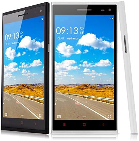 IRULU Victory 2 V2 5.5 inch Android 4.4.2OS Smartphone, Octa Core 8*1.7GHZ Dual Camera (Front 5.0 MP & 8.0 MP AutoFocus with Strong Flashlight), HD IPS 1280*720 Screen, 2G RAM + 16G ROM, Fingerprint Identification Bluetooth GPS, NFC Supported-Black 2015, 64gb micro SD card.