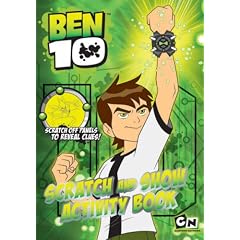 Ben 10: Scratch and Show Activity Book