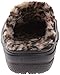 Crocs Women's Freesail Leopard Lined Mule