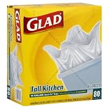 Glad Quick-Tie Tall Kitchen Bags, 13 Gallon 85 Ct.