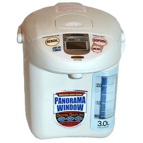 Zojirushi CDLCC30 3.0Liter Electric Hot Water Dispensing Pot eBay