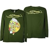 Ed Hardy - Ed Hardy 1958 Sailor Skull L/S Tee - Men's