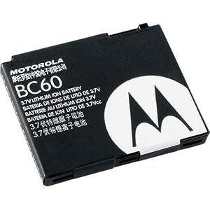 Motorola BC60 Lithium-Ion Battery for the SLVR L6 and L7 by Motorola