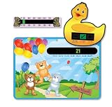 from Colour Change Products Pack of Teddy Bears and Balloons Nursery and Room Thermometer, Duck Bath Thermometer and Baby Bears Forehead Thermometer for Baby/Child