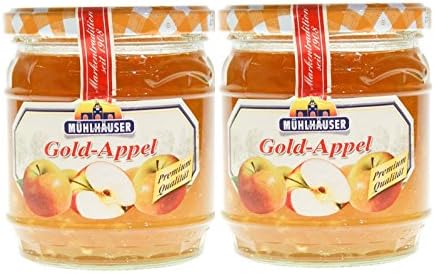 Muehlhauser Gold Appel (Gold Apple Jam) (Pack of 2)