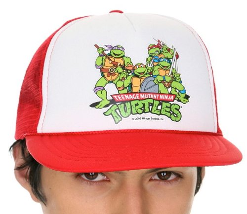Teenage Mutant Ninja Turtles Red Trucker Hat