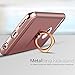 Lavince iPhone 6 Plus Case,iPhone 6s Plus Case, 3 in 1 Combo Ultra Thin Hard Protective Luxury Case Cover for iPhone 6 Plus/iPhone 6s Plus(5.5Inch) with 360 Degree Rotating Ring Kickstand(Rose Gold)