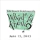 Whad'Ya Know?, Michael Pollan, June 15, 2013