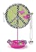 Peace Sign Zebra Print Jewelry Earring Holder Rack New