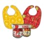 MooMe Organic Bibs In Baby Food Jar 2 Pack - Fruit