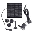 1.12 Watt Solar Powered Garden Pond Waterfall Fountain Pump 1.12 Watt Solar Powered Garden Pond Waterfall Fountain Pump