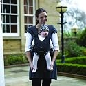 Samsonite Rival Baby Carrier  Black with Polka Dot