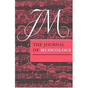 Journal of Musicology by 
