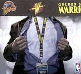 Golden State Warriors NBA Lanyard with Ticket Holder - Black