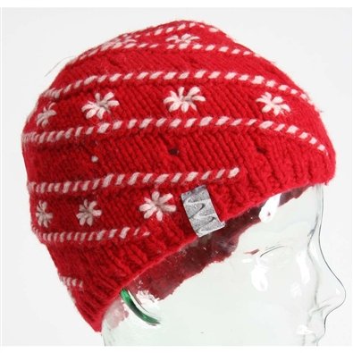 Turtle Fur Rosebud Hat - Red