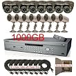 USA Security Store -- 16 Sharp CCD Day/Night Vision Bullet Color Cameras with one H.264 16 Channels Video audio Security Surveillance DVR Digital Video Recorder System Built-in 1000GB HDD, Included 16x65FT video cables and Power Supplies KIT. Supports Network Remote Viewing Over Internet, Windows IE, iPhone, Windows Mobile, and Apple Mac FireFox.