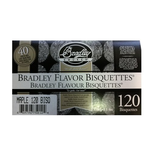 Bradley Maple Bisquettes 120 pack