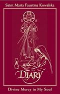 Diary of Saint Maria Faustina Kowalska: Divine Mercy in My Soul (Burgundy Leather)