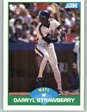 1989 Score #10 Darryl Strawberry - New York Mets (Baseball Cards)