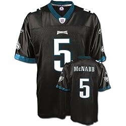 Donovan McNabb #5 Philadelphia Eagles Youth NFL Replica Player Jersey (Black)