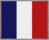 French Flag - 53 x 70 Blanket/Throw