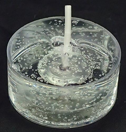 VANILLA - SWEET - 12 Clear Gel Tealights