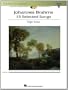 Johannes Brahms: 15 Selected Songs: The Vocal Library - High Voice
