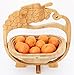 Zoie + Chloe All-Natural Bamboo Folding Collapsible Fruit Basket