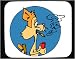 Mouse Pad with cigar, cat, animal, smoking, gambling Image