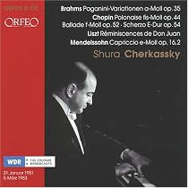 Brahms: Paganini-Variationen; Chopin: Polonaise; Liszt: Réminiscences