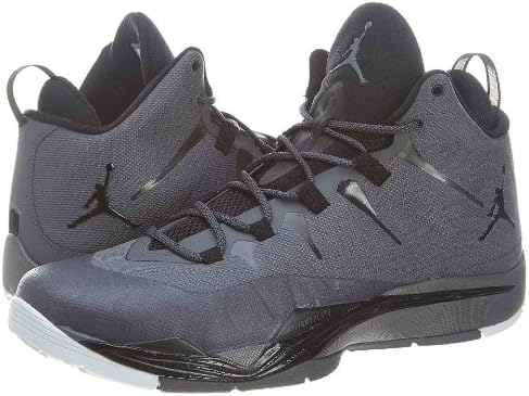 Nike Jordan Men's Jordan Super.Fly 2 Dark Grey/Black/White Basketball Shoe 11 Men US