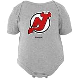 NHL Reebok New Jersey Devils Infant Ash Future Champs Creeper (18 Months)