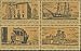 HISTORIC PRESERVATION ~ SAN XAVIER DEL BAC MISSION ~ DECATUR HOUSE ~ WHALING VESSEL ~ CABLE CAR #1443a Block of 4 x 8&cent; US Postage Stamps