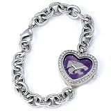 Kansas State Wildcats Gametime Heart Bracelet/Watch