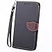 Note 2,Galaxy Note 2,Note 2 CasesGalaxy Note 2 Cases,Samsung Galaxy Note 2 Flip Cover,Kaseberry 0001 New Fashion Beautiful ID Card PU leathe Case and Wallet Design for Samsung Galaxy Note 2 II,Black