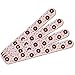Cute Donut with Sprinkles Chocolate Icing Double-Sided Nail File Emery Board Set 4 Pack