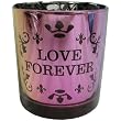 Love Forever Graphic Text Iridescent Tealight Holder Love Forever