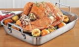 Maverick Stainless Steel Roaster 18.5x14.75-in.
