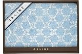 CELINEセリーヌ バスタオル:ブルー TSH3497151