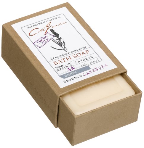 Cote Jardin Olive Oil Soap, Lavender, 8-Ounce Boxes (Pack of 3) by Cote Jardin