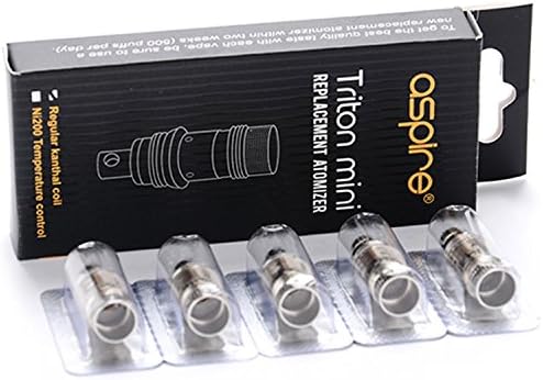 Triton Mini cCoils 1.2 ohm Compatible with Nautilus tTank and Mini Nautilus tTank 100% Authentic - 5pcs/pk