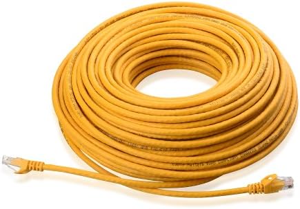 Cable Matters® Cat6 Snagless Ethernet Patch Cable in Yellow 125 Feet