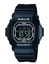 Casio BG-5600BK-1ER Ladies Baby-G Digital All Black Watch