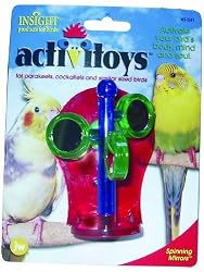 JW Pet Company Activitoys Spinning Mirrors Bird Toy