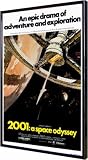 2001: A Space Odyssey 27x40 Framed Reproduction Movie Poster