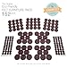 Felt's Company (152-Piece) Felt Pads - Large Resealable Pouch of Luxury Peel and Stick Ultra-Strong Hardwood Floor Furniture Pads